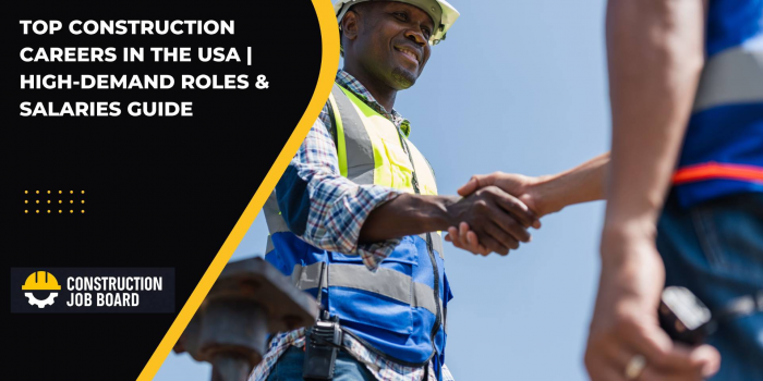 Top Construction Careers in the USA | High-Demand Roles & Salaries Guide